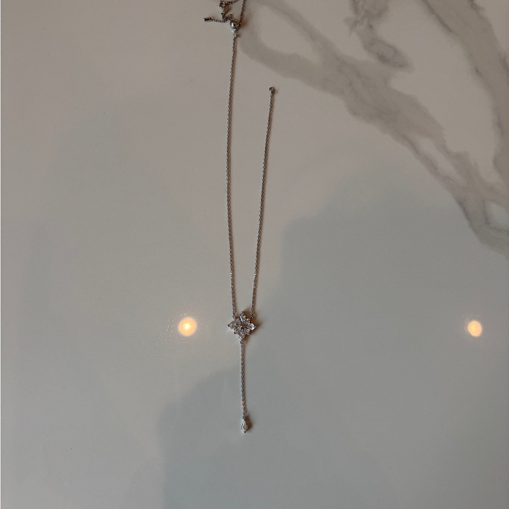 SOLD ON ANOTHER APP Swarovski Lariat Pendant Necklace
